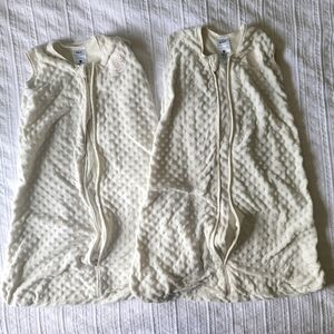 HALO Innovations Sleepsack Plushy Dot Velboa Wearable Blanket (Quantity: 2)